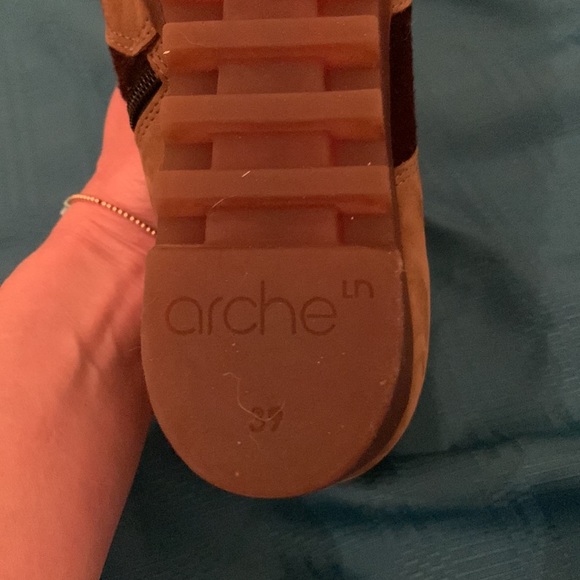 BRAND NEW Arche Larizy Leather Wedge Ankle Boot - Picture 14 of 14